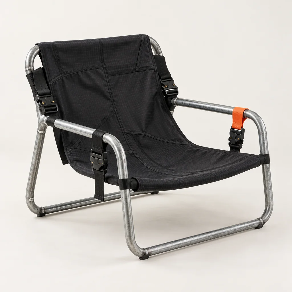 A chair designed by Río Delgado
