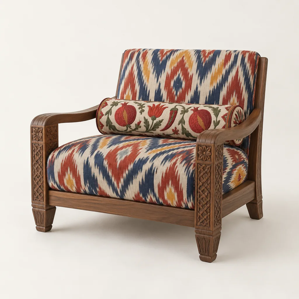 A chair designed by Dilnoza Karimova