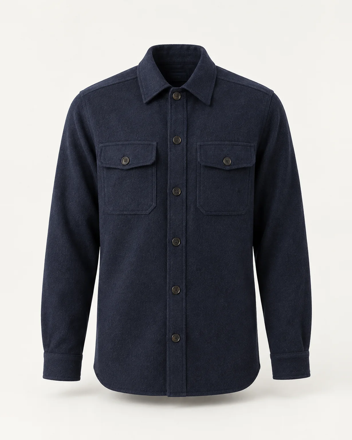 The overshirt, front view
